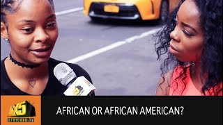 Are you African or African American? Times Square NYC