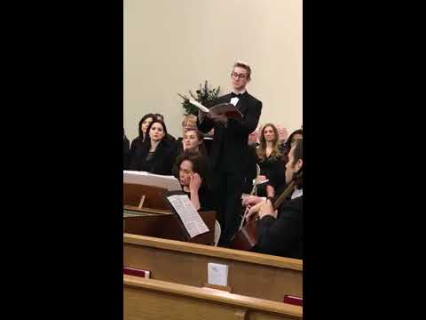 "Comfort Ye", "Ev'ry Valley," performed by Ryan J. Kiel, tenor
