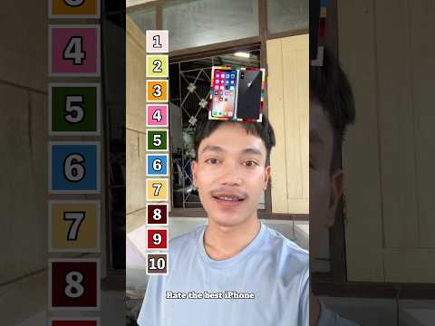 จัดอันดับไอโฟนที่ชอบ📱 (แบบพูดเพราะ)😂🔥 #ดูให้จบ #ไอต้าวศิลา #ศิลา