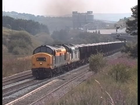 37264+37679 Great Rocks 7F52 1507 Tunstead - Northwich TC 17 August 1997