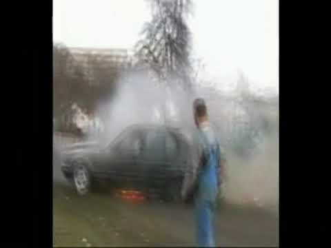 DZIDEK I JEGO BMW 535I  ORYGINAŁ!!!palenie gumy bmw kto pamięta łapka w górę , best Burnout bmw 535i