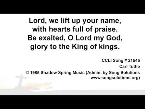 WORSHIP SLOT 'Hosanna, hosanna' and 'King of kings, majesty'