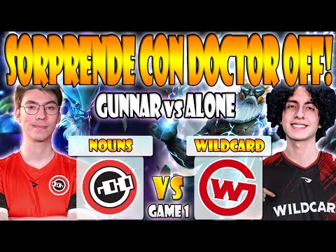 WILCARD GAMING VS NOUNS BO3[GAME 1] ALONE VS GUNNAR, LELIS - DPC NA 2023 TOUR 2: DIVISION 1 - DOTA 2