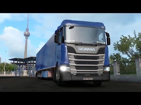 ETS2 1.32 open beta New Scania R450 Berlin - Magdeburg
