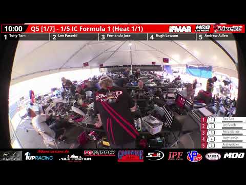 Qualifying Day 2 - IFMAR 5th Scale Onroad World Championships - MOD LIVE MEDIA