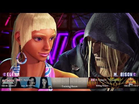 ELENA ⚡️ MYSTICSMASH VS PROBLEM X ⚡️ M. BISON | STREET FIGHTER 6