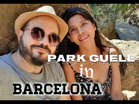 Park Guell in Barcelona Who's Famous Architect is Antoni Gaudi 2021 I Hanlee in Spain