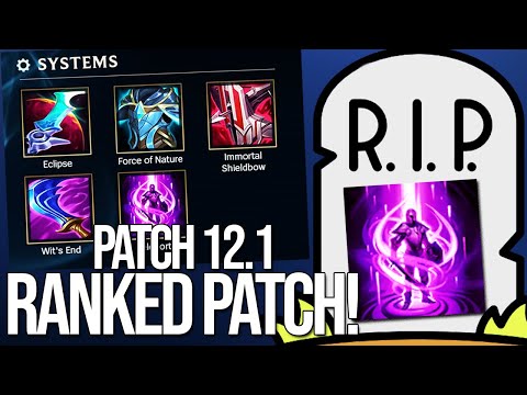 RIP Teleport! Der Ranked und LEC Patch! 12.1 Patch Notes Rundown