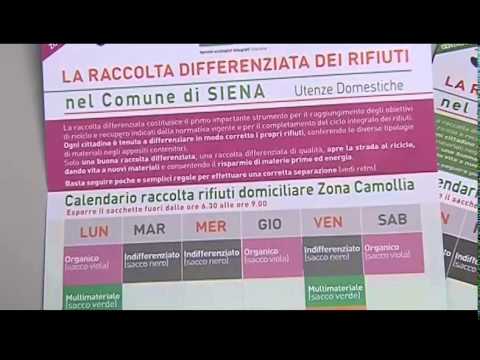 La raccolta differenziata nel comune di Siena - Spot