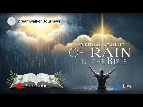 Spiritual Meaning of Rain in the Bible | Divine Blessings, Renewal & God's Presence