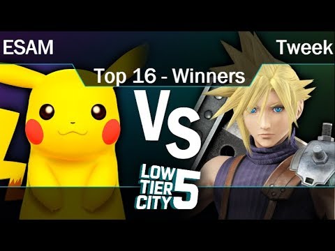 LTC 5 - PG | ESAM (Pikachu) vs FX | Karna (Sheik) Top 16 - Losers - Smash 4