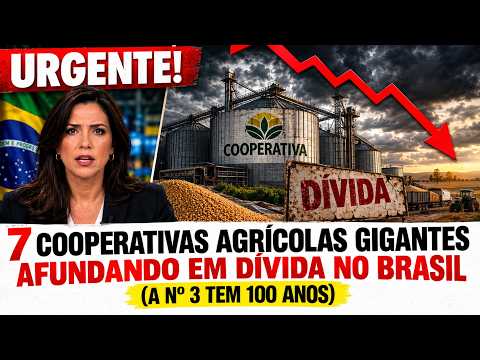 7 Cooperativas Agrícolas Gigantes Afundando em Dívida no Brasil (A Nº 3 TEM 100 ANOS)