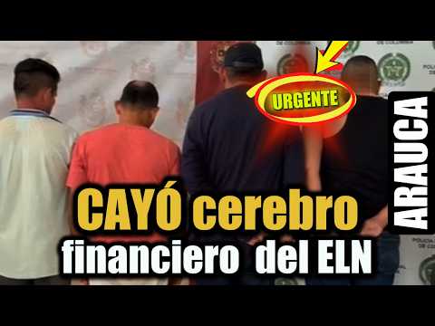 🛑Golpe a las finanzas del ELN en Arauca: capturan a alias ‘Monchi’, su principal operador económico👇