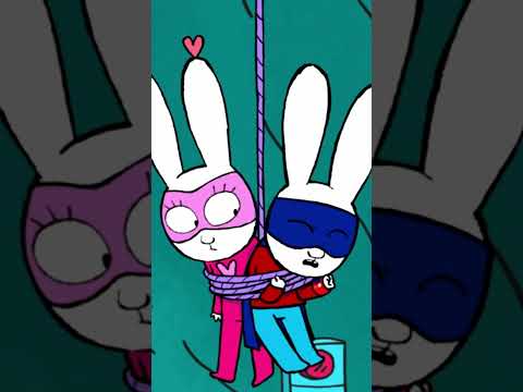 Simon #shorts *Captured by Professor Wolf!* #simon #cartoonforkids