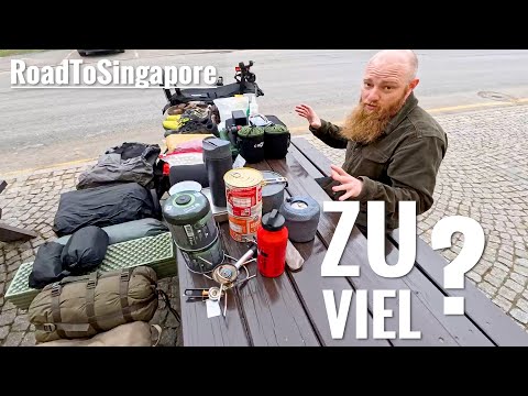 #3 Die Ausrüstung zum Start! der_mann_mit_dem_bart auf dem Weg nach Singapur
