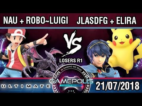 [INVITATIONAL GAMEPOLIS] Nau + Robo~Luigi vs Joseluisasdfg + Elira - SSBU E3 Demo - Losers R1