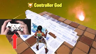 How I play controller on Fortnite... (Handcam + Settings)