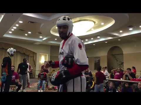 Abid Benwali vs Edgar Germany - Mayan Challenge Sport Karate Tournament