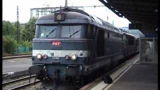 preview picture of video 'SNCF diesel + electric Aix-les-Bains 2010'