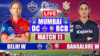 Delhi Capitals W v Royal Challengers Bangalore W Live Scores | DC W v RCB W Live Scores & Commentary