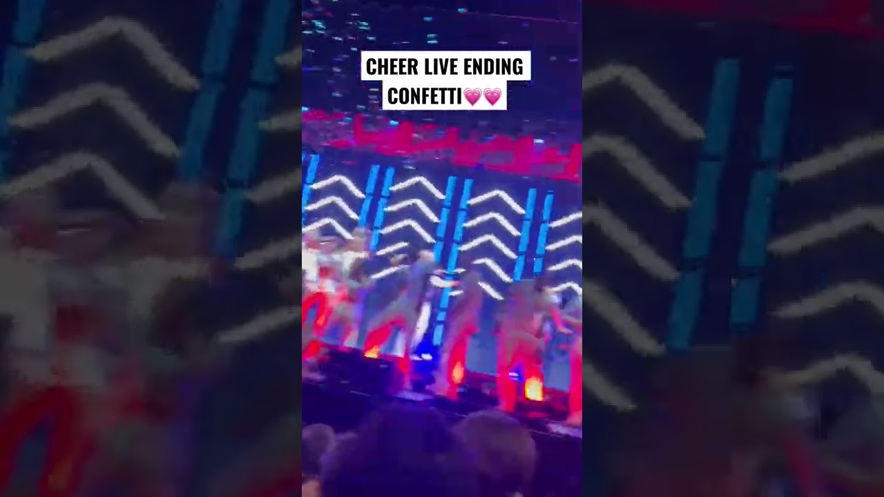 CHEER LIVE ENDING CONFETTI💖💖💖💖💖💖💖💖💖💖💖💖 (#cheer #viral #live #explore #netflix #fun )