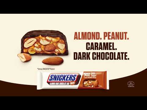 SNICKERS Almond Dark Chocolate 15s