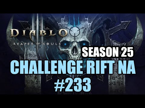 Diablo 3 - Challenge Rift #233 NA (Season 25)