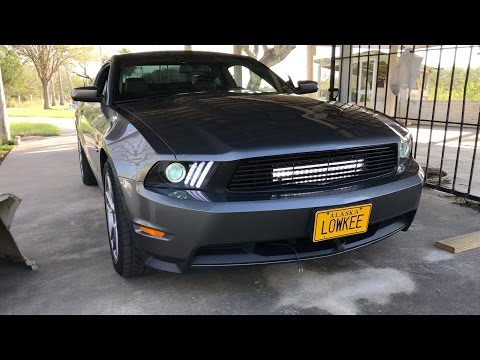 Mustang sequential led projector headlights