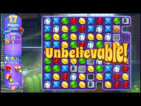 Willy Wonkas Sweet Adventure Level 168 - NO BOOSTERS 🍫 | SKILLGAMING ✔️