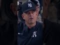 Aaron Boone did NOT agree with the call being confirmed