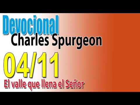 Devocional Charles Spurgeon 04/11 - El valle que llena el Señor