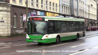 preview picture of video 'Buses in Tallinn, Estonia'