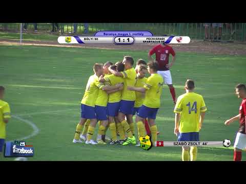 BÓLYI SE - PÉCSVÁRADI SPARTACUS SE     1 - 2 (1 - 1)