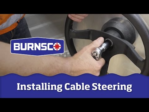 How To Install A Cable Steering System On Your Boat