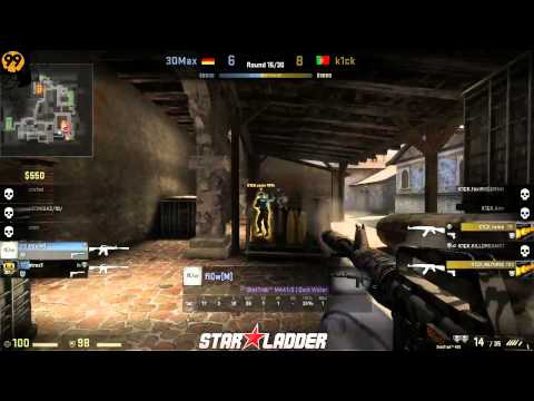 k1ck eSports vs 3DMAX | Spieltag 10, SLTV Starseries VIII | de_inferno