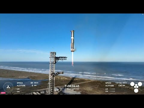 SpaceX's Starship megarocket launches on seventh test flight | AFP