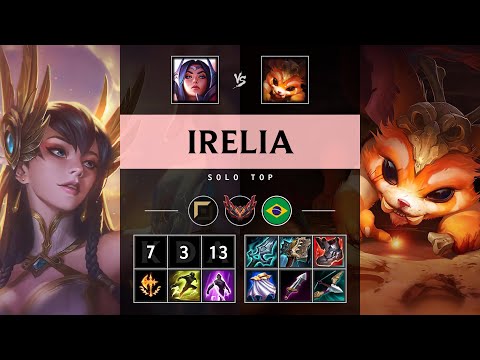 Irelia Top vs Gnar - BR Grandmaster Patch 25.18