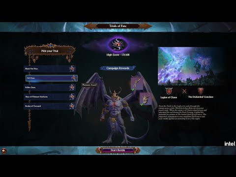 Hel Fenn 100k on the 3rd try , Mirrors of Madness, Trials of Fate, Total War Warhammer 3