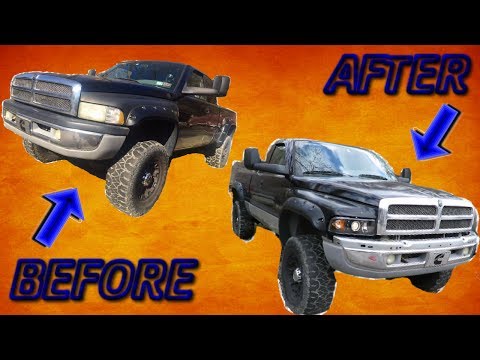 LED Halo Headlight Install - 2002 Dodge Cummins