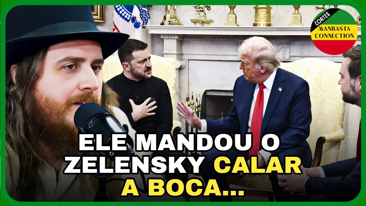 TRUMP DÁ CORRETIVO NO ZELENSKY | corte oficial