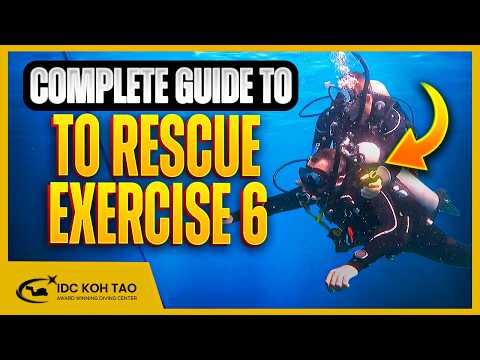 How to Teach PADI Rescue Exercise 6 Unresponsive Diver | Complete Guide 🤿
