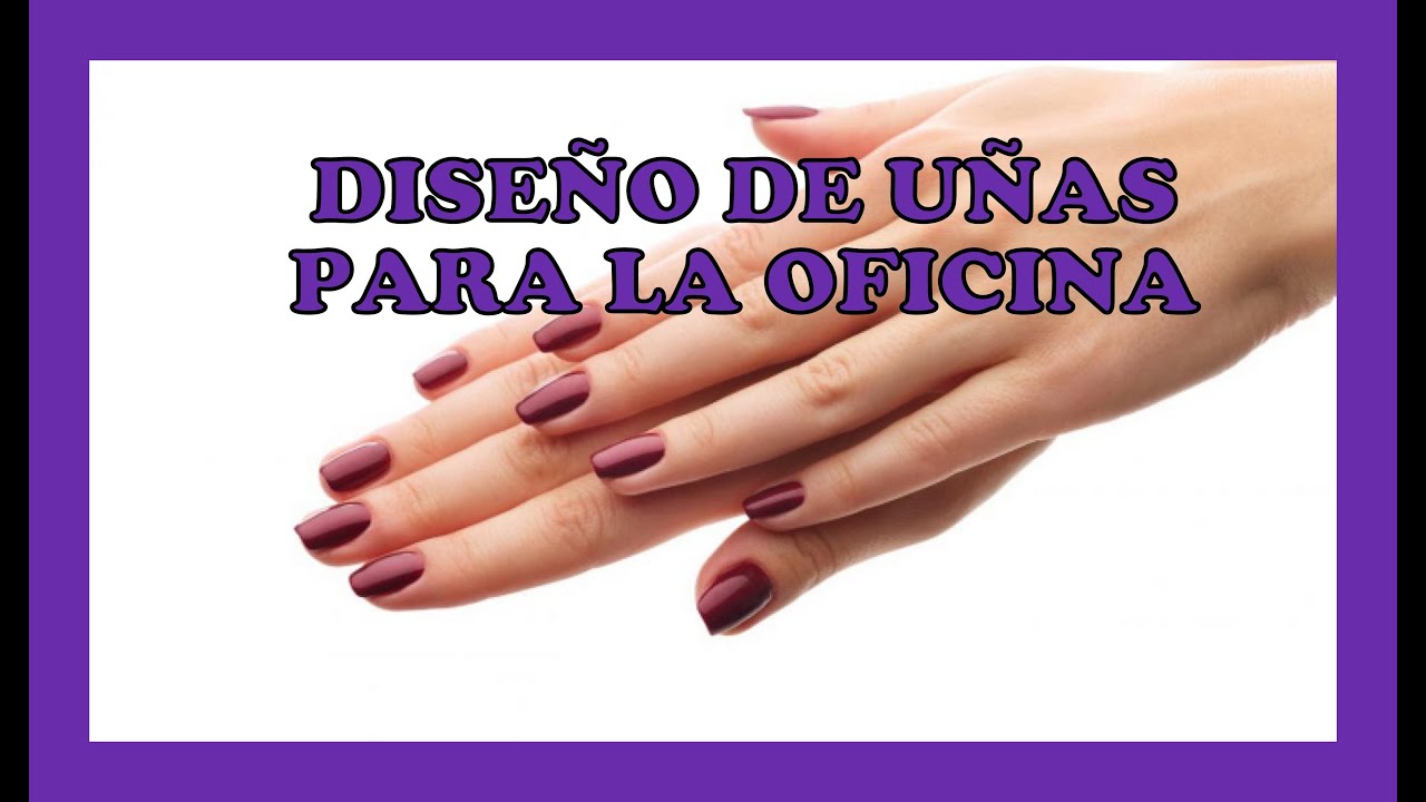 💅DISEÑO DE UÑAS ELEGANTES PARA  LA OFICINA/ *TIPS DE BELLEZA FÁCILES DE HACER* 💟💋