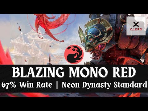 🔥 ULTRA FAST | Mono Red Aggro Deck Standard Diamond Ranked | Magic The Gathering MTG Arena Deck