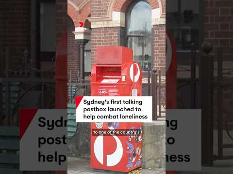 Beyond Blue launches Sydney's first talking postbox to combat loneliness