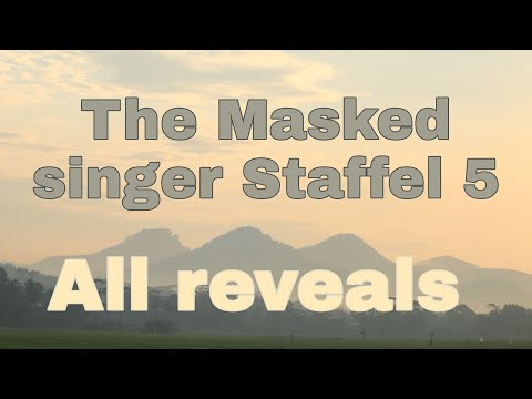 All reveals - THE MASKED SINGER Germany - Season 5