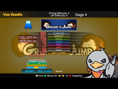 A (77.60%) on How Do I Life - Em-One & Answered (Stepmania)  | Seagull Crush