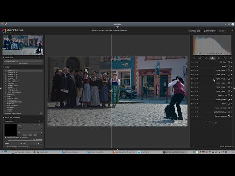 Editing moments with darktable 2.6.1 Episode 8: cantata