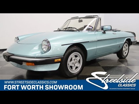 1984 Alfa Romeo Spider (CC-1391873) for sale in Ft Worth, Texas