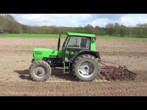 Landb. Van Deynze - Ursel Deutz D7206 met cultivator