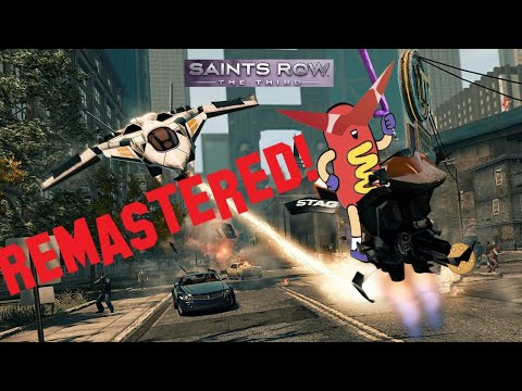 Saint's Row The Third Remastered pt9| Hard Mode- Murder Time Fun Time | Going for that 100%